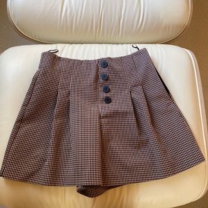 Zara shorts with flare